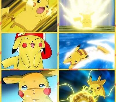 pikachu llorando