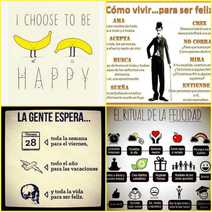 ser feliz